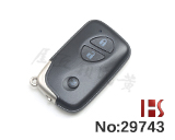 Lexus Car 3 버튼 스마트 원격 리모컨 키 셸